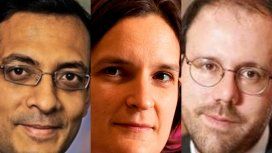 Ganadores del Nobel de Economía 2019. Ganadores del Nobel de Economía 2019.
