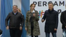 Macri quiso insistir con el no se inunda más Macri quiso insistir con el no se inunda más