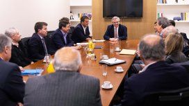 Con empresarios alimenticios, Alberto Fernández avanza con su plan contra el hambre Con empresarios alimenticios, Alberto Fernández avanza con su plan contra el hambre