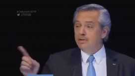 Dedito acusador: Alberto Fernández reclamó que Macri olvide su índice y se preocupe por el de inflación Dedito acusador: Alberto Fernández reclamó que Macri olvide su índice y se preocupe por el de inflación