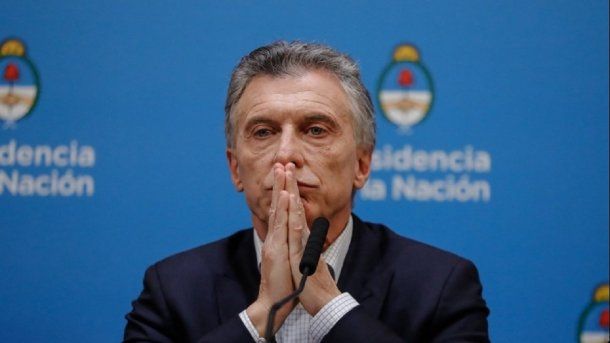 Mauricio Macri cuando era presidente