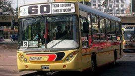 Los choferes de la línea 60 anunciaron un paro de 24 horas para este jueves Los choferes de la línea 60 anunciaron un paro de 24 horas para este jueves
