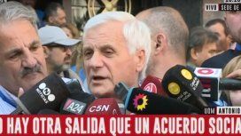 Antonio Caló y la voluntad de la CGT de trabajar con el presidente electo: Alberto nos puede sacar de la crisis Antonio Caló y la voluntad de la CGT de trabajar con el presidente electo: Alberto nos puede sacar de la crisis