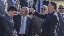 Sergio Moro y Jair Bolsonaro Sergio Moro y Jair Bolsonaro