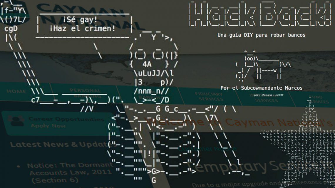 ¿Nuevo Panama Papers? Hackearon al Banco Nacional de Islas Caimán y publicaron cómo hacerlo ¿Nuevo Panama Papers? Hackearon al Banco Nacional de Islas Caimán y publicaron cómo hacerlo