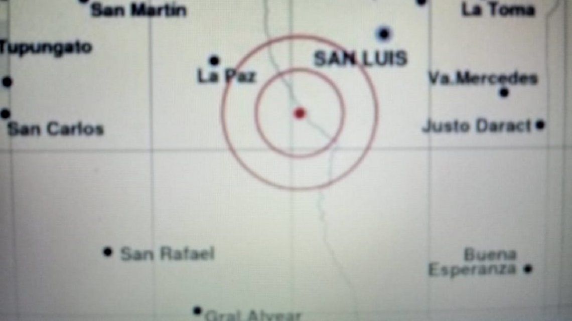 Un temblor sacudió a Mendoza y se sintió hasta en Capital y Gran Buenos Aires