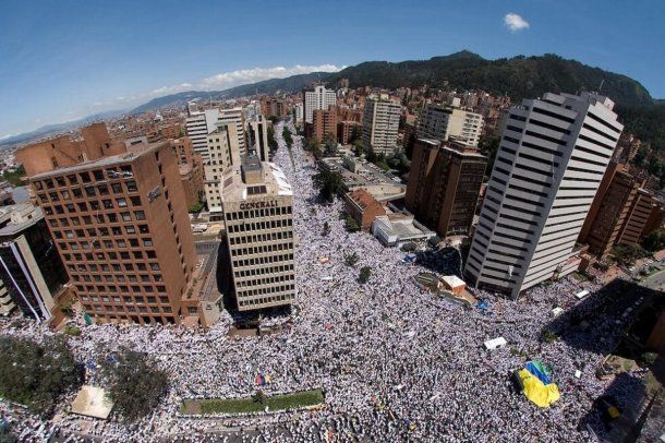 La protesta del 21 de noviembre fue una de las marchas más masivas en Colombia. Foto: El Espectador