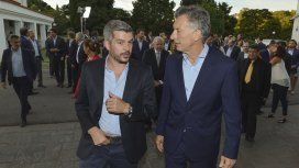 Marcos Peña y Mauricio Macri Marcos Peña y Mauricio Macri