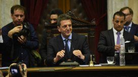Sergio Massa es el nuevo presidente de la Cámara de Diputados Sergio Massa es el nuevo presidente de la Cámara de Diputados