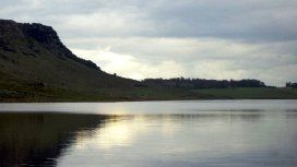 Recomiendan no pescar en la laguna La Brava de Balcarce por contaminación de algas Recomiendan no pescar en la laguna La Brava de Balcarce por contaminación de algas