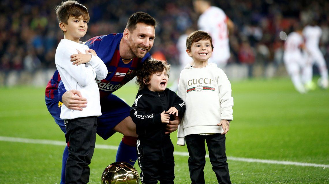 Messi llegó a Rosario para pasar las fiestas con su familia