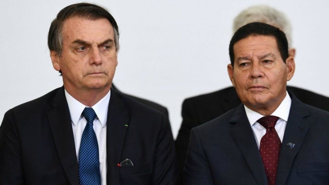 Bolsonaro y su vice