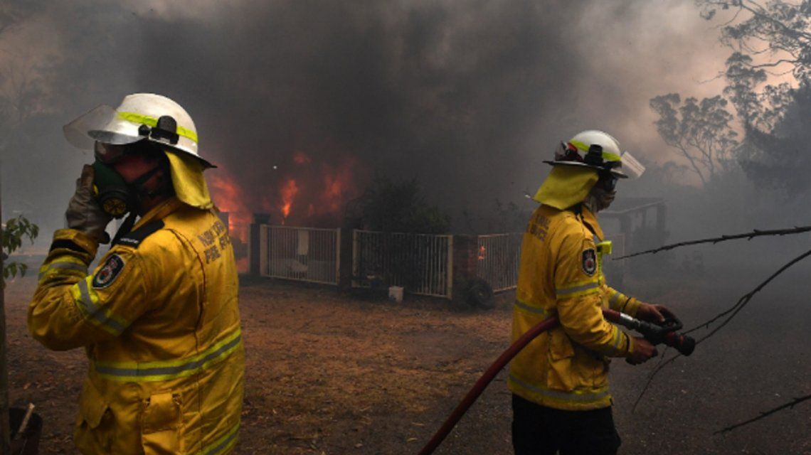 Incendios en Australia. Foto: AAP