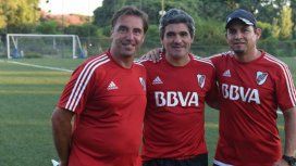 Borrelli junto al Burrito Ortega - Foto: River Borrelli junto al Burrito Ortega - Foto: River