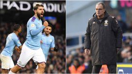 Kun Agüero y Marcelo Bielsa Kun Agüero y Marcelo Bielsa
