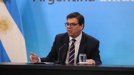 El ministro de Trabajo, Claudio Moroni El ministro de Trabajo, Claudio Moroni