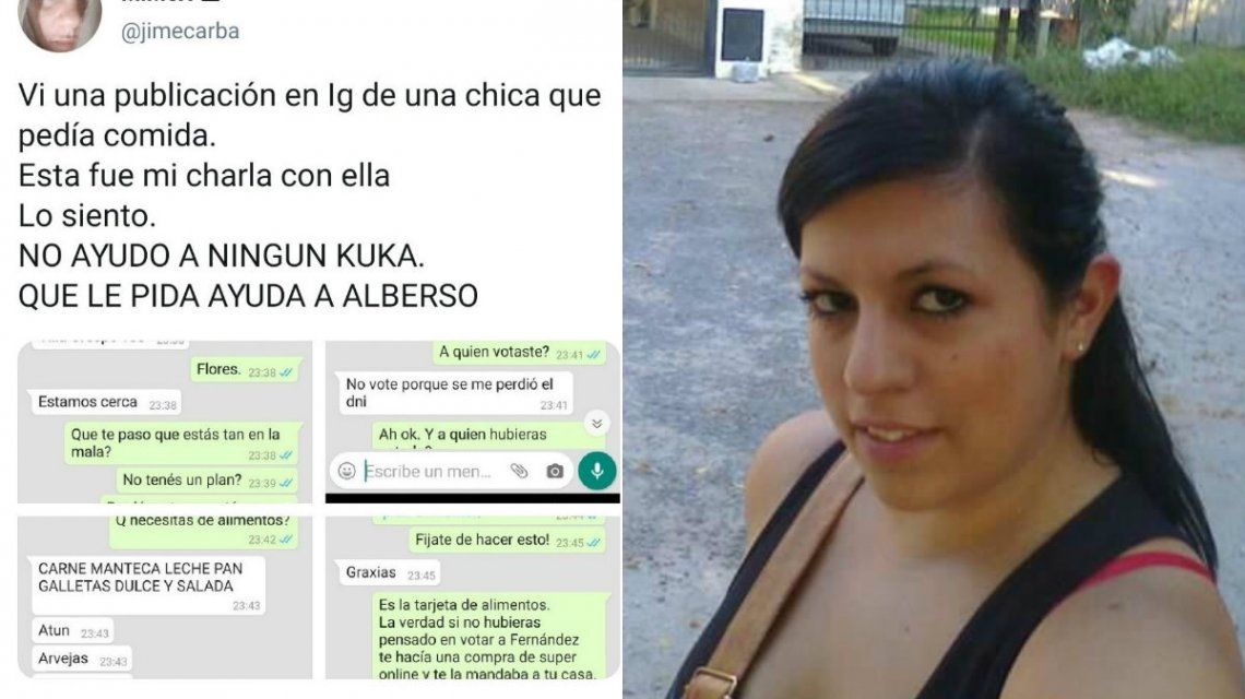 Pidió ayuda para darle de comer a su hija y una anti K se la negó: la mandó a pedir la tarjeta alimentaria