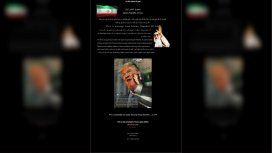Un presunto grupo iraní hackeó una página web del gobierno de Estados Unidos Un presunto grupo iraní hackeó una página web del gobierno de Estados Unidos