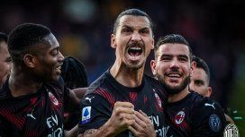 Siempre Zlatan: volvió al Milan con un gol Siempre Zlatan: volvió al Milan con un gol