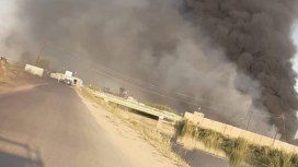 Golpe aéreo a una base en Bagdad que alberga tropas de EE.UU.: cuatro iraquíes heridos Golpe aéreo a una base en Bagdad que alberga tropas de EE.UU.: cuatro iraquíes heridos