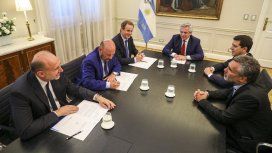 Perotti, Insfrán, Bordet, Alberto Fernández, De Pedro y Vanoli Perotti, Insfrán, Bordet, Alberto Fernández, De Pedro y Vanoli