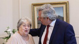 Hebe de Bonafini y Alberto Fernández Hebe de Bonafini y Alberto Fernández