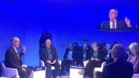 Nielsen en Davos - Crédito: @NielsenEcon Nielsen en Davos - Crédito: @NielsenEcon
