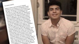 La carta de un jugador de rugby sobre el crimen de Fernando: Sí La carta de un jugador de rugby sobre el crimen de Fernando: Sí