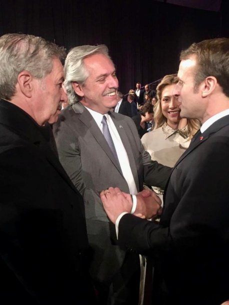 Alberto Fernández junto al presidente de Israel, Reuven Rivlin.