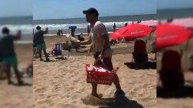 Y va el tercero: la pastafrola del Pity Martínez que es furor en la playa Y va el tercero: la pastafrola del Pity Martínez que es furor en la playa