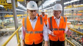 Mauricio Macri y Paolo Rocca Mauricio Macri y Paolo Rocca