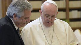 El presidente Alberto Fernández se reunió con el papa Francisco El presidente Alberto Fernández se reunió con el papa Francisco