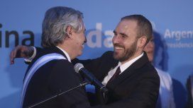 Alberto Fernández con Martín Guzmán Alberto Fernández con Martín Guzmán