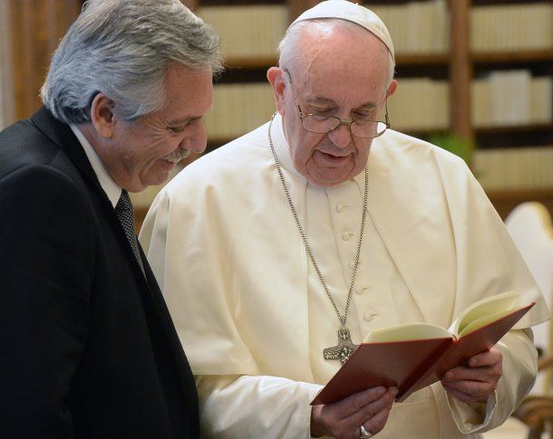 Alberto Fernández fue recibido por el papa Francisco a principios de este mes