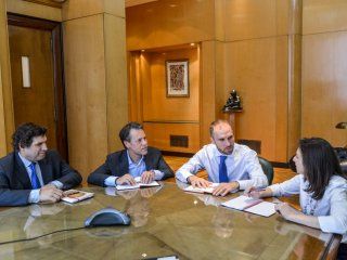 Martín Guzmán con el FMI Martín Guzmán con el FMI