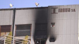 Un menor herido por el incendio en un edificio en el microcentro Un menor herido por el incendio en un edificio en el microcentro