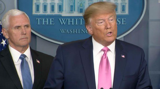 Coronavirus: Donald Trump puso a Mike Pence al frente de la lucha contra la epidemia