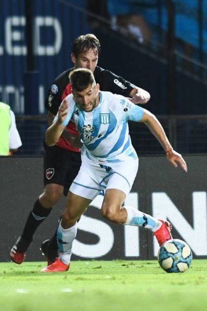 Benjamín Garré debutó en Racing