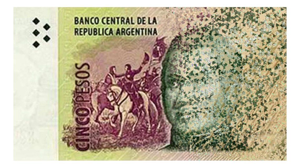 Los billetes de 5 pesos llegaron a su fin