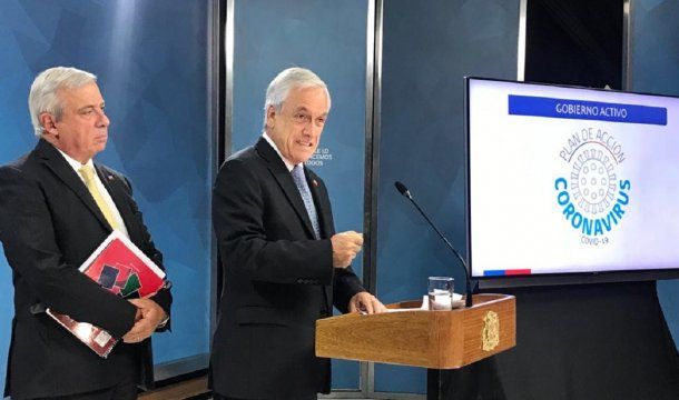 Primer caso de coronavirus en Chile - @ministeriosalud