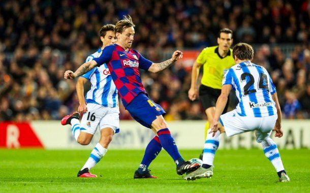 El croata Ivan Rakitic fue de la partida en el Barcelona