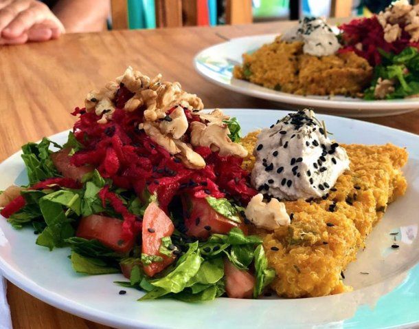 Uno de los platos veranos de Alma Dórica, en Nueva Córdoba.