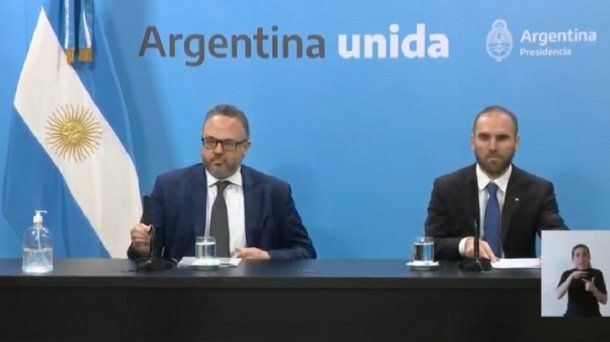 Matías Kulfas y Martín Guzmán anunciaron medidas contra el efecto recesivo del coronavirus