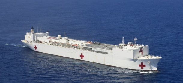 El buque hospital que enviará la Armada de EE.UU. a Nueva York