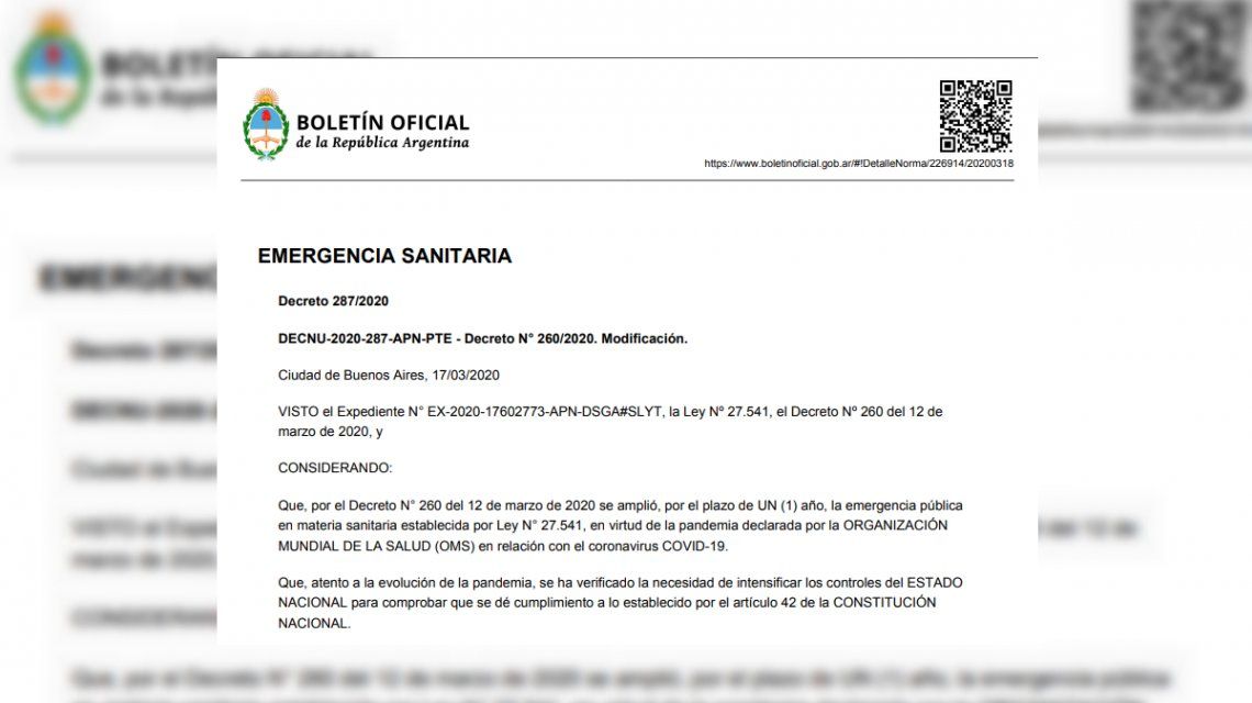 El falso Boletín sobre cuarentena circuló en redes y WhatsApp