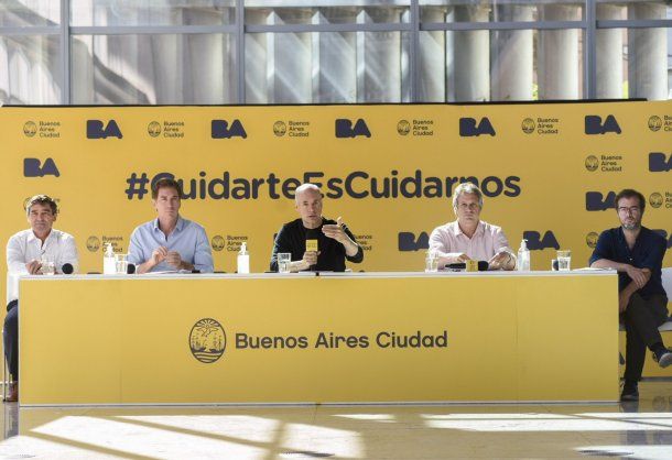 Horacio Rodríguez Larreta anunció el convenio que celebró con el gremio de los encargados de edificio en el marco de la cuarentena por coronavirus
