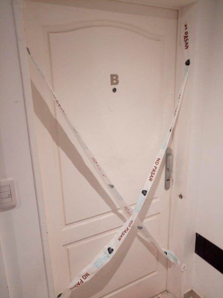 La mujer de la pareja presentaba síntomas compatibles con el coronavirus 