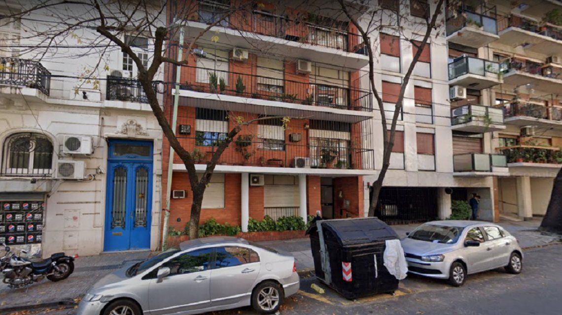 El edificio de la calle Amenábar 1565 donde vive la médica El edificio de la calle Amenábar 1565 donde vive la médica