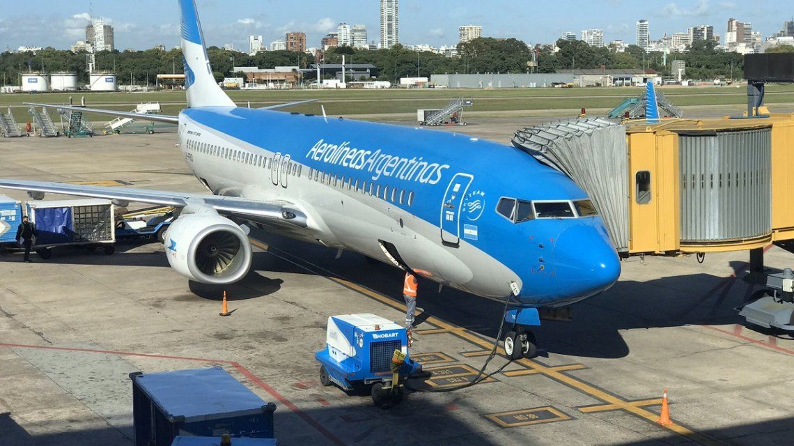 Aerolíneas Argentinas retoma los vuelos especiales para repatriar ciudadanos