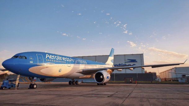 Avi&oacute;n de Aerol&iacute;neas Argentinas